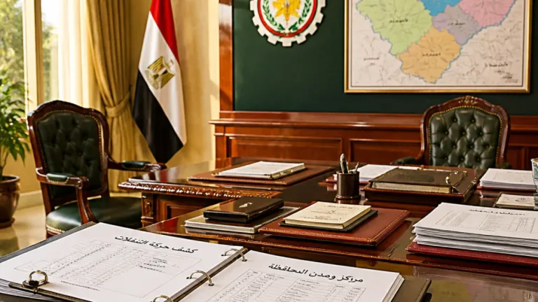 محافظ الدقهلية يجري حركة نقل وتدوير لقيادات محلية لاستعادة الانضباط وتحسين الأداء