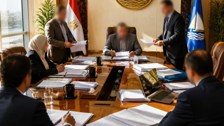 محافظ دمياط يبحث مع رئيس قطاع الحسابات بالمالية تطوير المنظومة المالية والإدارية