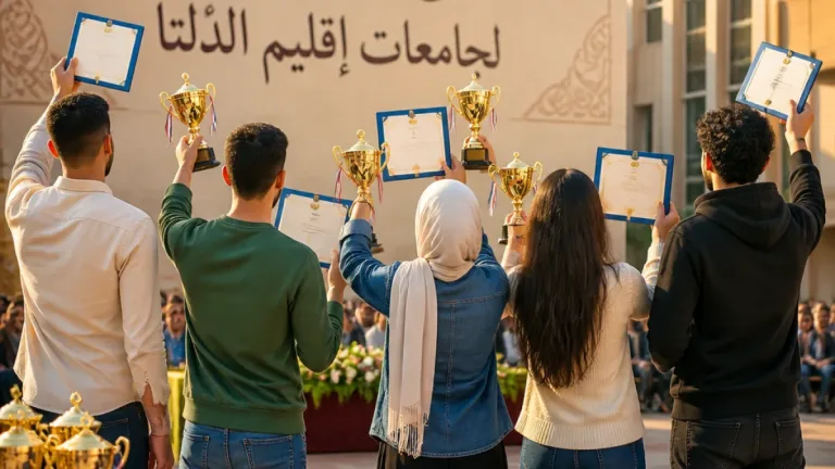 طلاب جامعة كفر الشيخ يحققون مراكز متقدمة في الملتقى السردي الأول لجامعات إقليم الدلتا