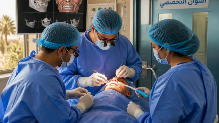 نجاح عمليتين دقيقتين لجراحة الوجه والفكين بمستشفى أسوان التخصصي وتوطين علاج أورام الوجه