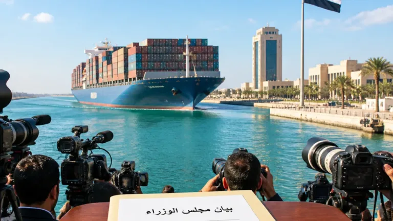 رسمياً: الحكومة تؤكد أن قناة السويس ليست مطروحة للمقايضة أو نقل الملكية