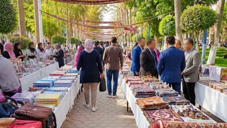محافظ كفر الشيخ يفتتح معرضًا لبيع المشروعات اليدوية ومستلزمات المدارس بحديقة الخالدين