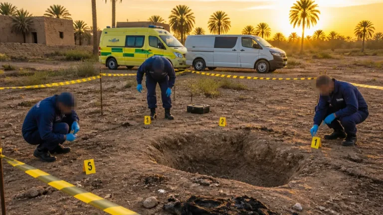 مديرية أمن قنا تحقق في واقعة العثور على جثة تلميذ مدفونة وبها آثار حروق بنجع حمادي