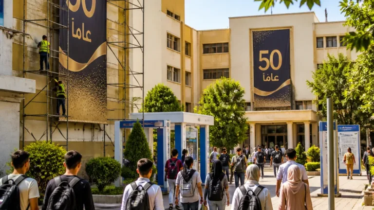 جامعة المنوفية تفتح أبوابها بانطلاقة منتظمة استعداداً لاحتفالات اليوبيل الذهبي
