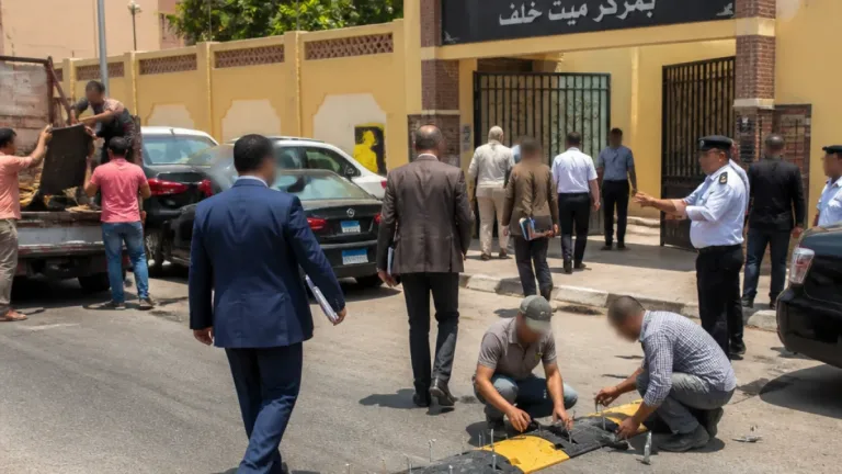 جولة مفاجئة لمحافظ المنوفية في مستشفى ميت خلف وتتدخل لإزالة إشغالات محيط شبين الكوم