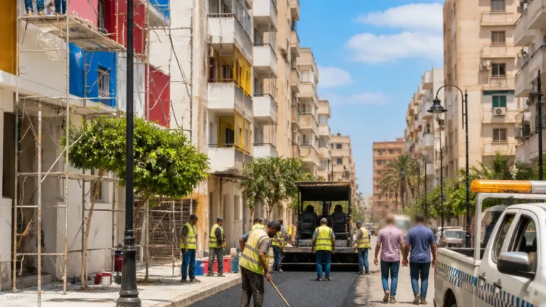 محافظ بورسعيد يطلق موجة تطوير شاملة في حي الزهور مع حملات لمواجهة مصدر الضوضاء