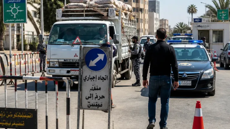 ضبط سائق نقل بسوهاجية أسيوط بعد قيادته عكس الاتجاه لاختصار الطريق وتعريض المارة للخطر