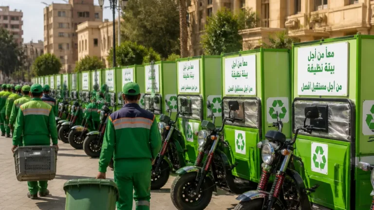الشرقية تستلم دفعة أولى من التروسيكلات لدعم منظومة جمع المخلفات تمهيداً لبدء تشغيل منشأة معالجة