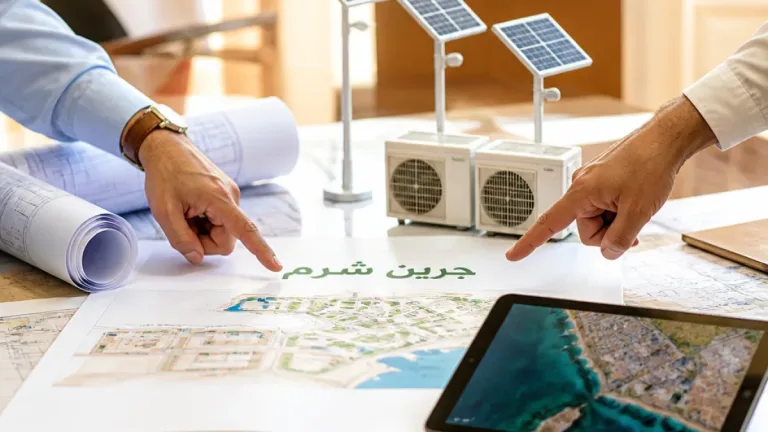 متابعة تنفيذية بمشاركة وزيرة التنمية المحلية ومحافظ جنوب سيناء لمشروعات «جرين شرم» والطاقة الشمسية