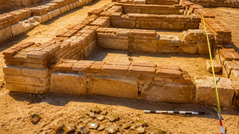اكتشاف بقايا خان تاريخي في عسيلة بشمال سيناء يربط المنطقة بشبكة دروب الحجاج والتجارة