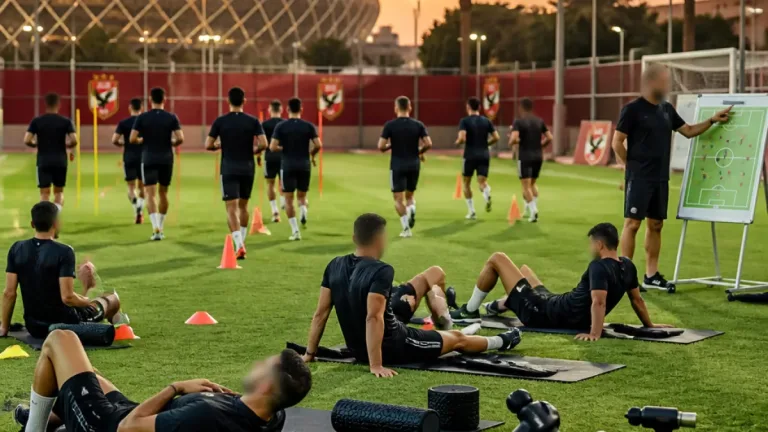 الأهلي يستأنف التحضيرات على ملعب التتش استعداداً لمواجهة الشرقية إنبي في افتتاح الدوري