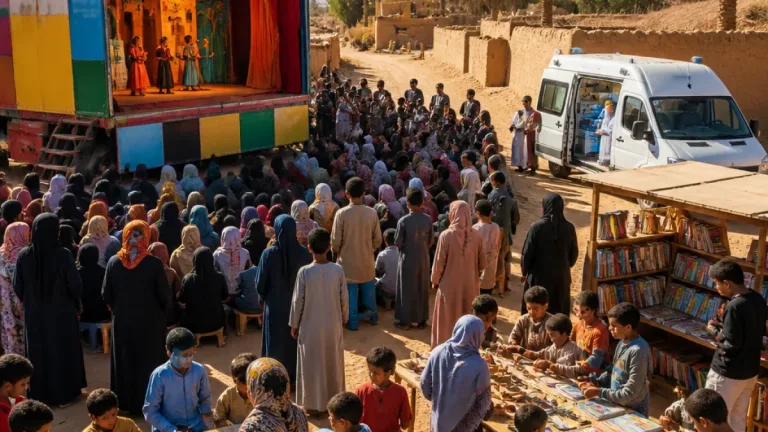 قافلة «المسرح المتنقل» تصل قرى الوادي الجديد نهاية أغسطس بمسرحيات وعيادات طبية
