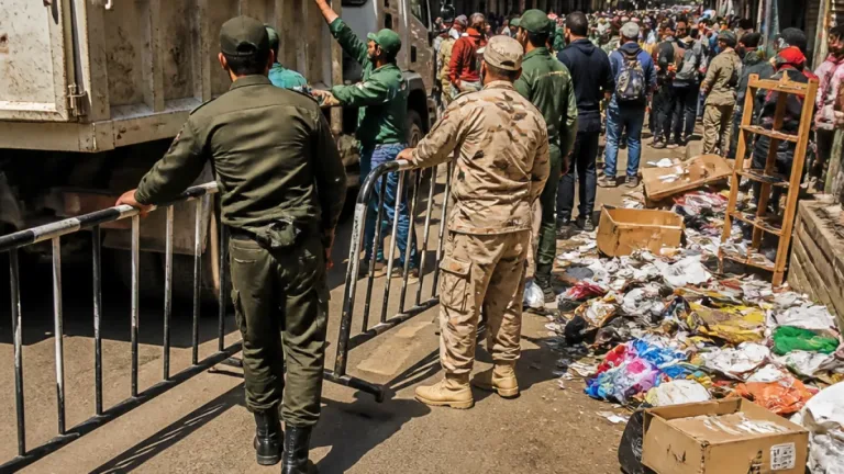 حملة مكبرة لإزالة الإشغالات تعيد تنظيم شوارع وسوق كفر البدماص بالمنصورة