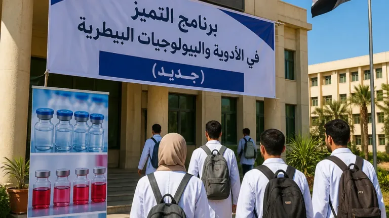 كلية الطب البيطري بجامعة كفر الشيخ تطلق برنامج تميز في الأدوية والمستحضرات البيولوجية