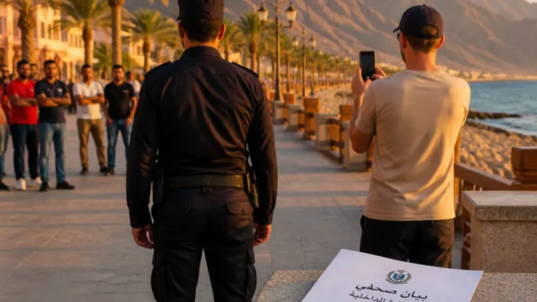 الداخلية تؤكد: مقطع سوء تعامل شرطي مع سائح بجنوب سيناء قديم وتم إنهاء خدمة الفرد المعني