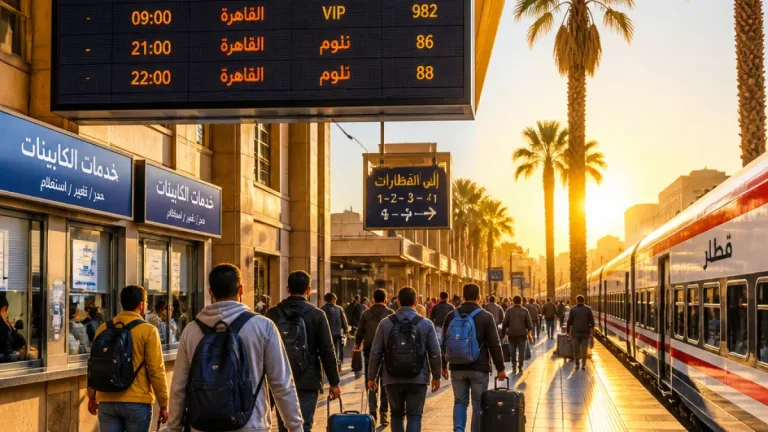 حركة القطارات من أسوان إلى القاهرة اليوم: جداول وملاحظات للمسافرين