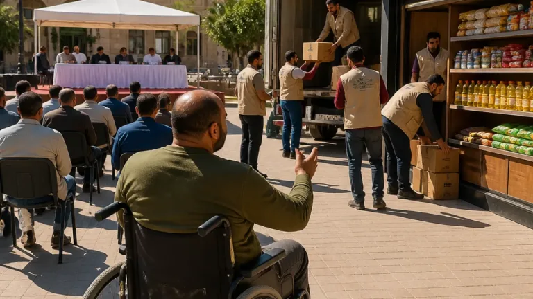 محافظ سوهاج يقرر إنشاء كشك وتجهيز مساعدات عاجلة لمواطن من ذوي الإعاقة بمركز جهينة