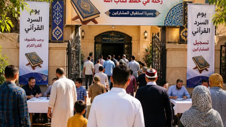 الإسماعيلية تستقبل النسخة الثالثة من «يوم السرد القرآني» الأحد بحضور واسع ومقارئ متعددة