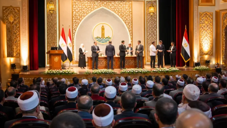 محافظ أسيوط يترأس احتفالية المحافظة بالمولد النبوي بحضور قيادات تنفيذية ودينية