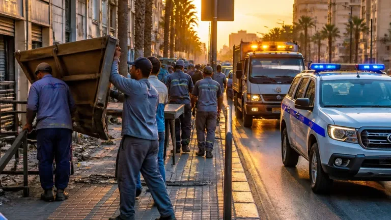 السويس تعتمد تكثيف حملات إزالة الإشغالات في حيي الأربعين وعتاقة لاستعادة الانضباط