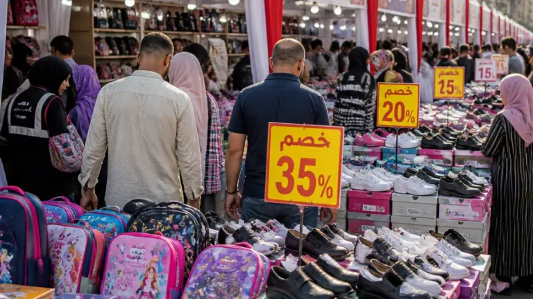 محافظ الغربية يفتتح معرض «أهلاً مدارس» بالمحلة بتخفيضات تصل إلى 35% لتخفيف الأعباء على الأسر