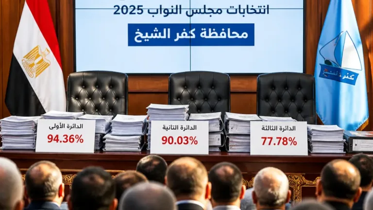 محافظ كفر الشيخ يعتمد نتائج الشهادة الإعدادية ويعلن نسب نجاح وإحصاءات الحضور