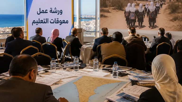 مرسى مطروح تشهد ورشة عمل لبحث معوقات التعليم بحضور قيادات محلية وأكاديمية