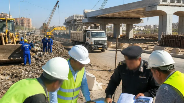 محافظ بني سويف يتفقد مراحل تنفيذ كباري الشاملة والميمون ويشدد على دراسات مرورية شاملة