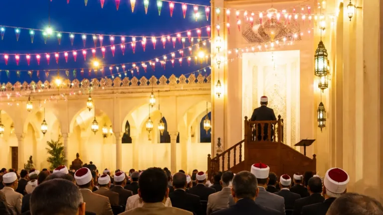 احتفالية أوقاف البحيرة بالمولد النبوي في مسجد الحبشي بدمنهور بحضور قيادات تنفيذية ودينية