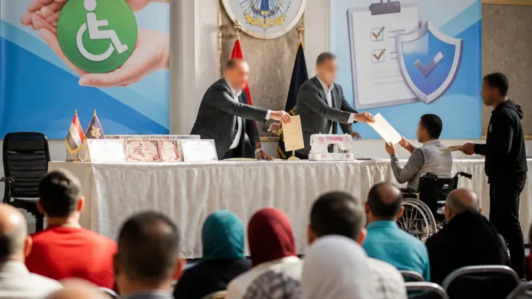 وزير العمل ومحافظ بورسعيد يطلقان مبادرات للتشغيل والسلامة وتمكين الفئات الأولى بالرعاية