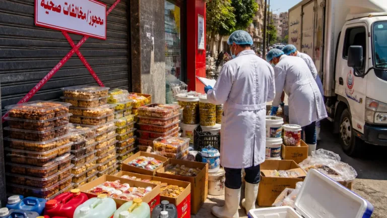 صحة الإسماعيلية تكثف حملات الرقابة على الأغذية قبل المولد وتحرّر 32 محضرًا