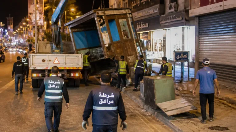 محافظ السويس يشدد على استمرارية حملات إزالة إشغالات الأرصفة لحماية الحركة والمظهر الحضاري