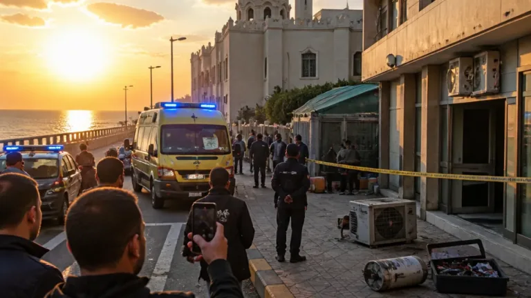 الداخلية توضح سبب صوت الانفجار في سيدى بشر بالإسكندرية: حادث صيانة وإصابة عامل