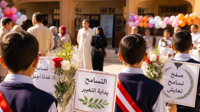 مدرسة الطور الابتدائية بدبورية تختتم أسبوع التسامح بأنشطة مجتمعية في الطور