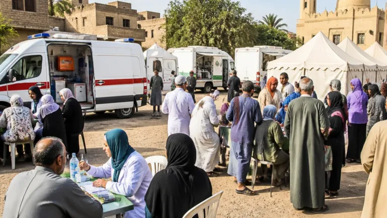 صحة سوهاج: قوافل «حياة كريمة» تجري فحوصًا وعلاجات مجانية لنحو 4,352 مواطنًا في يوليو
