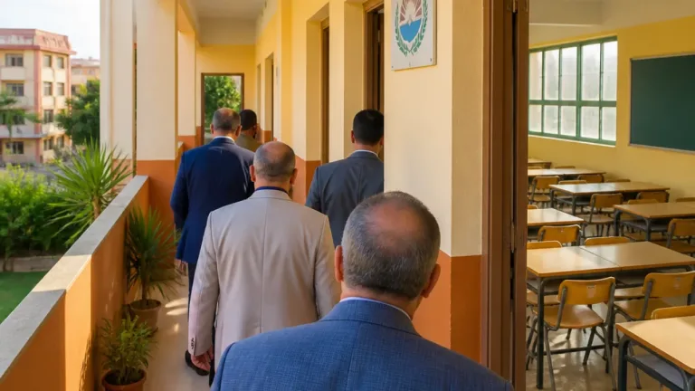 وكيل تعليم القليوبية يتفقد مدارس بمحافظتي بنها وكفر شكر وتغييرات في قيادات الإدارات التعليمية