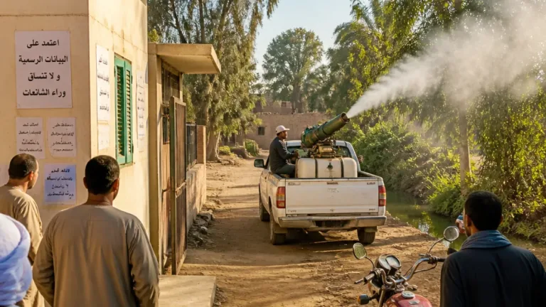 صحة سوهاج تنفي انتشار حمى الضنك وتؤكد سلامة الوضع في قرية برديس