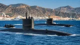 Cartagena presencia la primera navegación simultánea de los submarinos S-81 y S-82