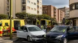 Dos heridos tras choque de dos turismos en La Gallega, Santa Cruz de Tenerife