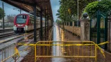 Gandía: avería por la DANA deja interrumpida la línea C1 con València hasta primera hora de la tarde