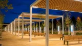Getafe renueva el Recinto Ferial de El Bercial con pérgola, bancos y señalética