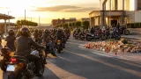 Homenaje motero y funeral en Barakaldo tras el asesinato a tiros de un hombre de 48 años