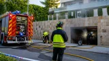 Incendio en el garaje de una vivienda en Pozuelo de Alarcón obliga a peritaje tras ser sofocado