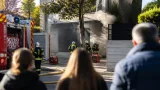 Incendio en un garaje de Pozuelo de Alarcón obliga a evacuar a tres personas pero no deja heridos