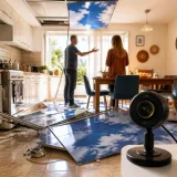 Un streamer se vuelve viral tras desplomarse el decorado y mostrar su cocina en directo
