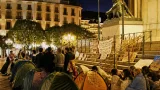 La acampada por la vivienda en Palma se mantiene 20 días más «con o sin permiso»