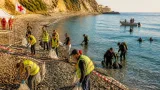 La Red de vigilantes marinos retira 8.375 kg en su XII Gran Limpieza, 690 en la costa vasca