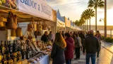 Los pendones de León clausuran con éxito la III Feria de Productos de León en Gijón