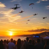 Fin de semana en Málaga con festival aéreo, conciertos y festejos populares gratuitos