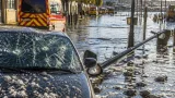 Tarragona sufre inundaciones y daños materiales tras una tormenta con granizada